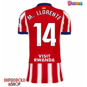 Atletico Madrid Marcos Llorente #14 Hjemmebanetrøje Dame 2026-27 Kort ærmer